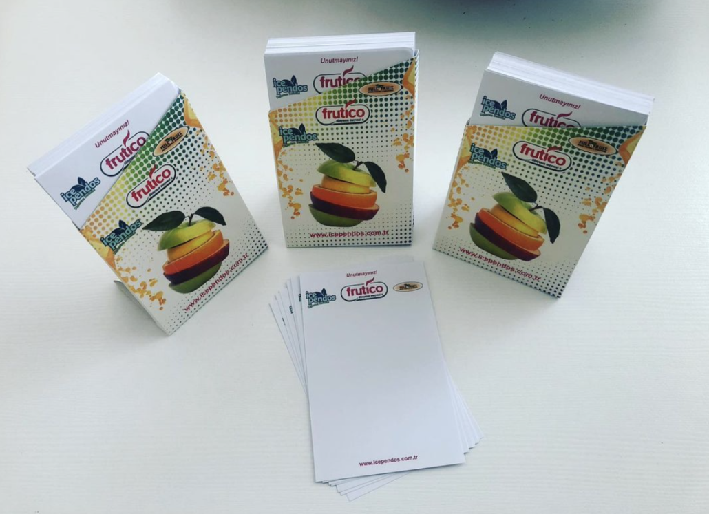 Frutico ambalaj ve baskı çalışması