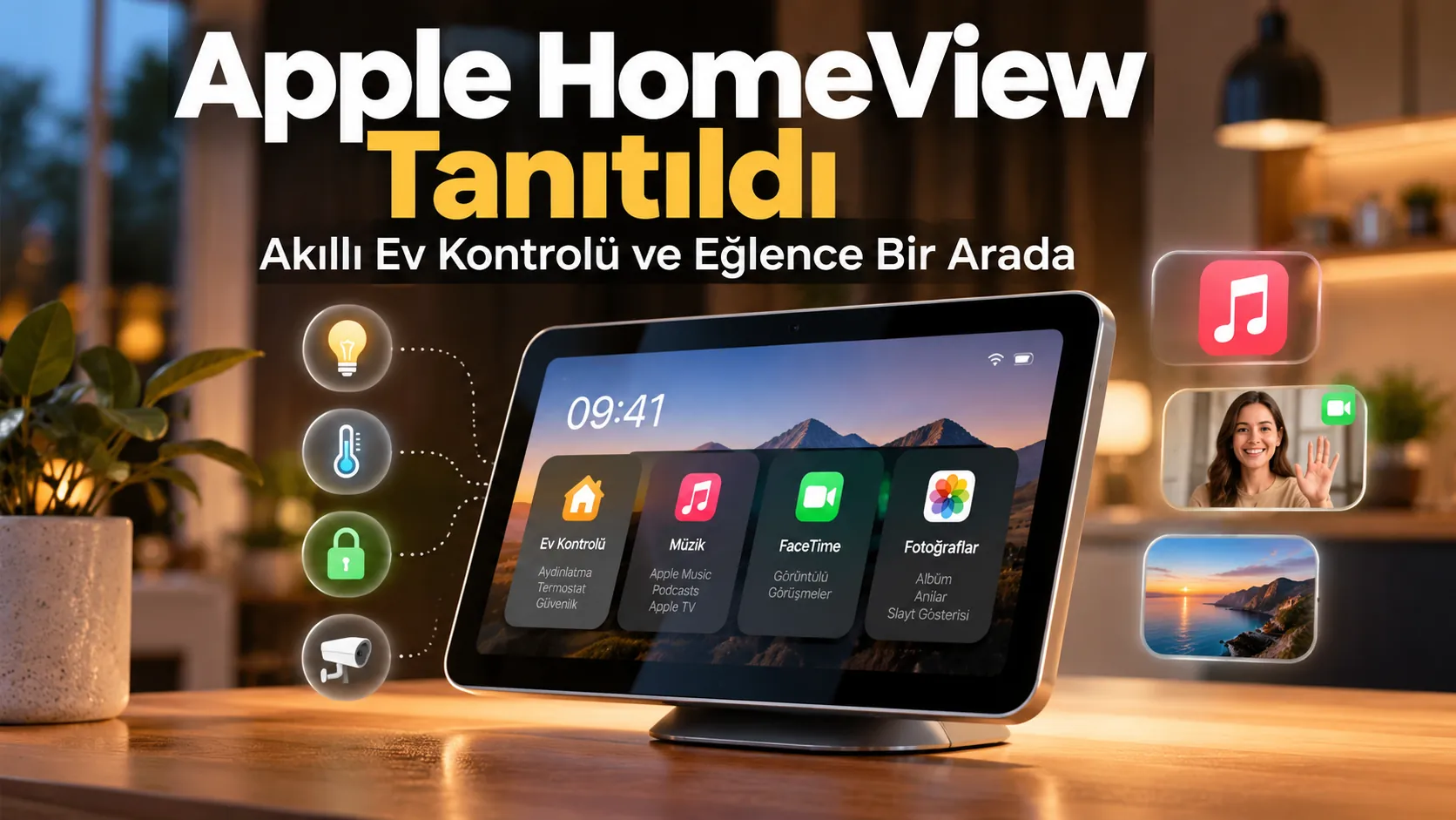 Apple HomeView Tanıtıldı: Akıllı Ev Kontrolü ve Eğlence Bir Arada
