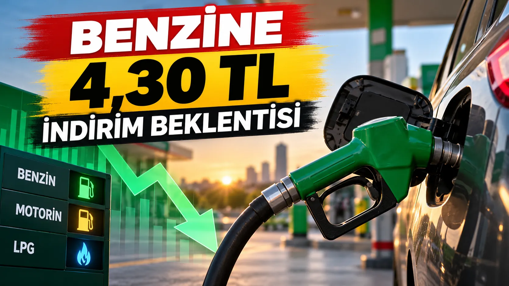 Benzine indirim beklentisi ve İstanbul, Ankara, İzmir güncel akaryakıt fiyatları