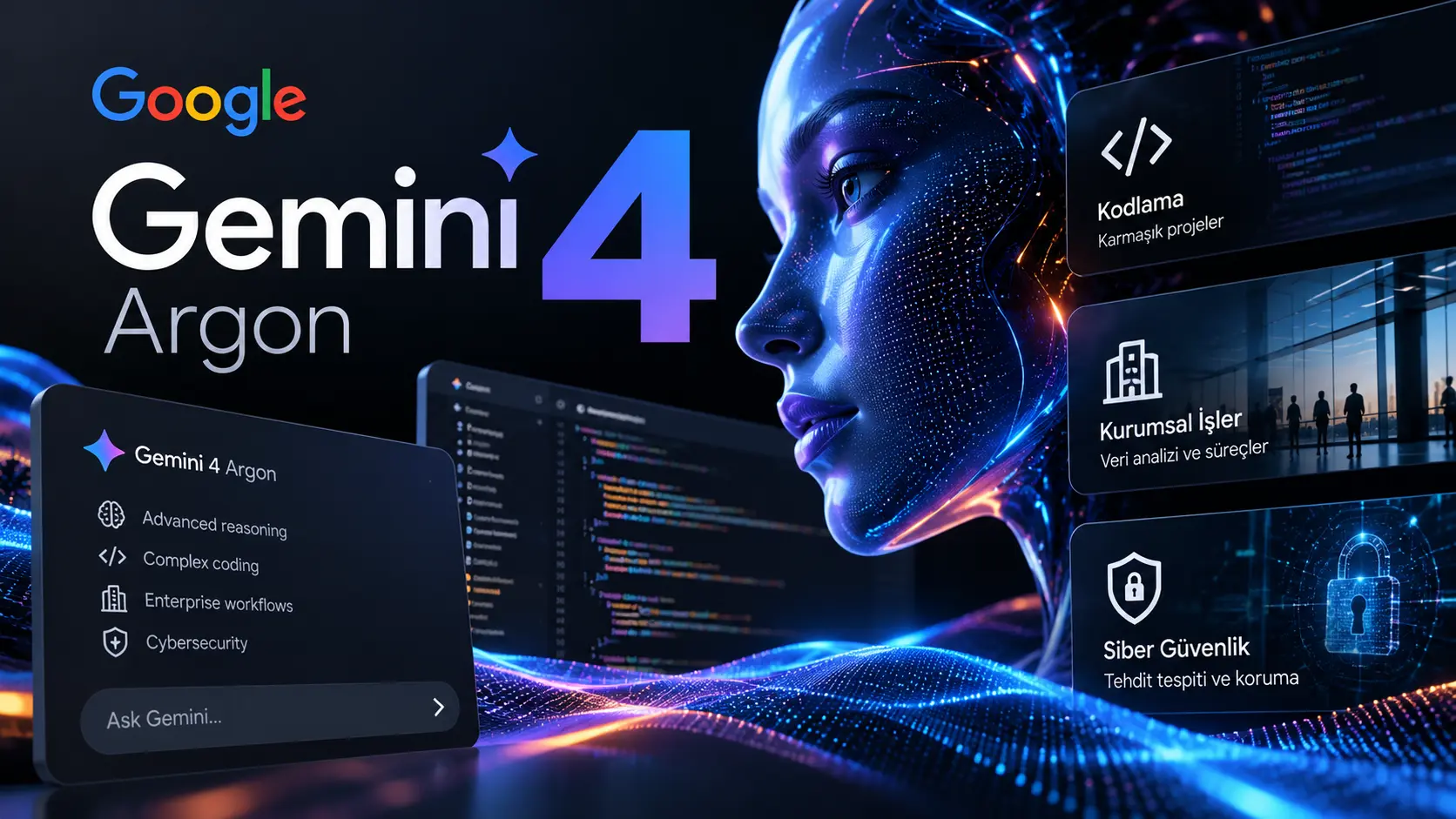 Google Gemini 4 Argon yapay zekâ modeli