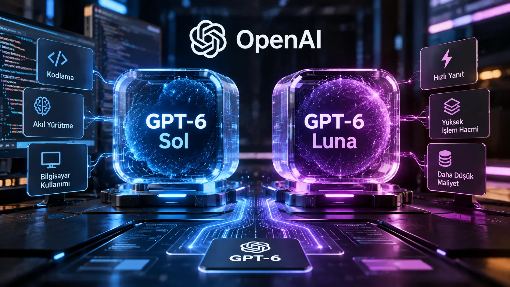 GPT-6 Sol ve Luna yapay zeka modelleri