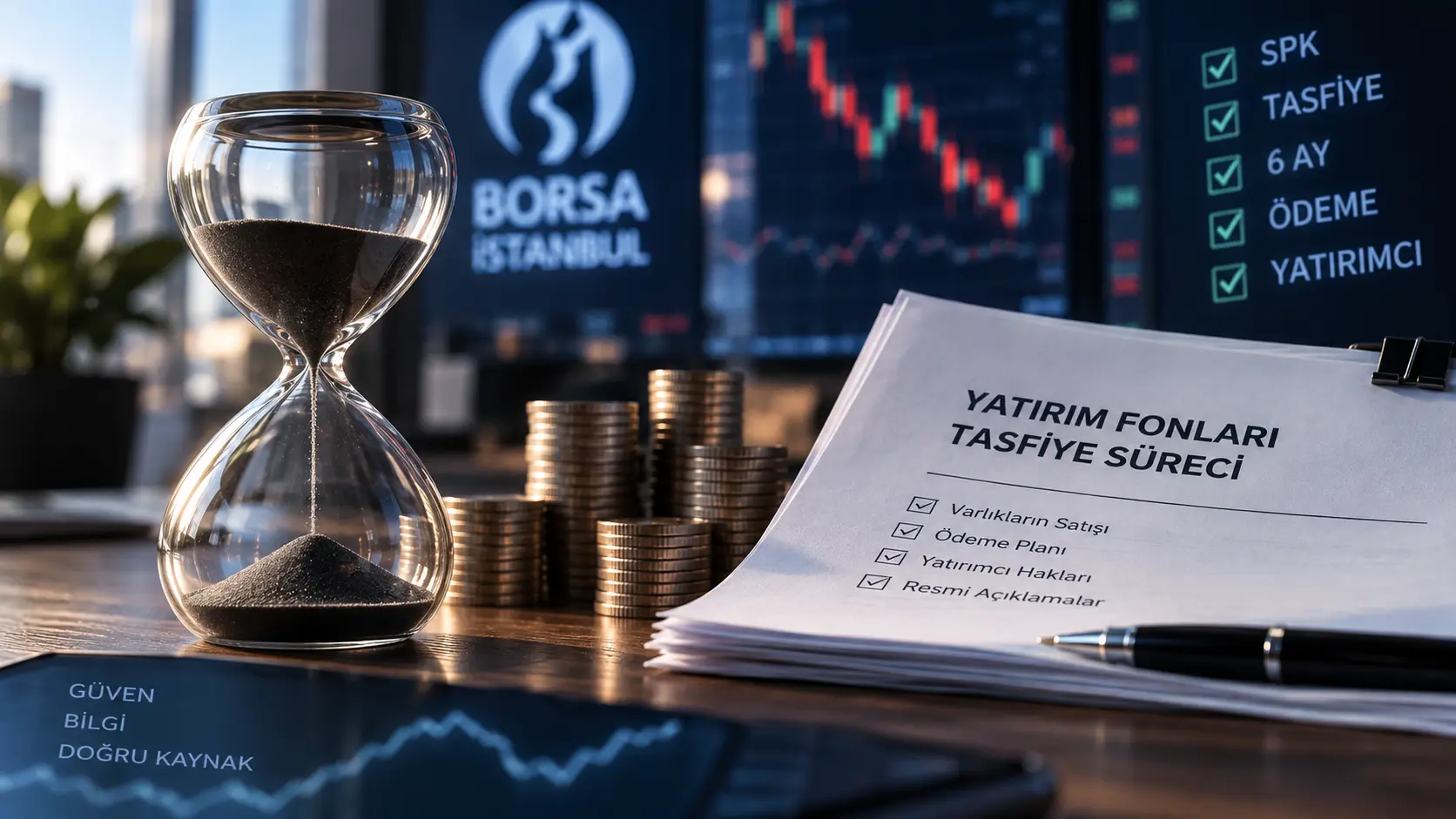 Tasfiye edilen yatırım fonlarında yatırımcıların ödeme süreci