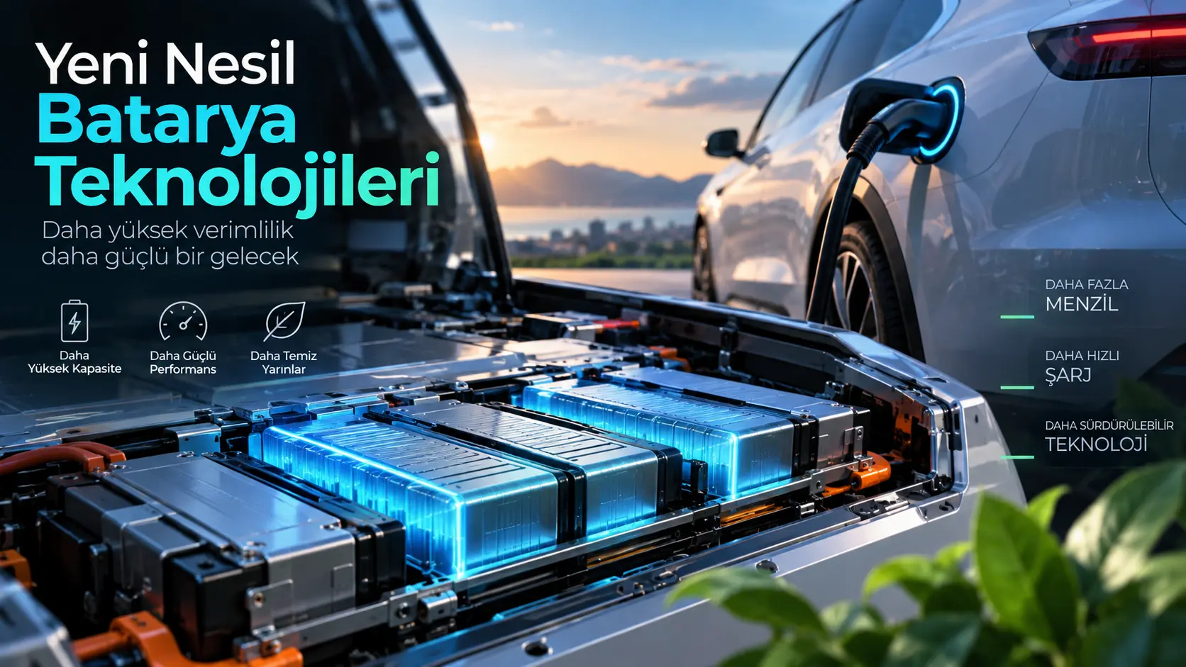 Yeni nesil batarya teknolojisi ve elektrikli araçlarda enerji verimliliği